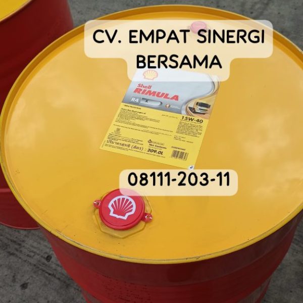 Shell Rimula R4 X 15W-40, Engine Diesel Oil API CI-4, CH-4/SL