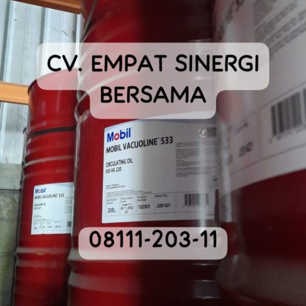 Mobil Vacuoline 533 iso vg 220, Circulating Oil, Drum/208 Lt