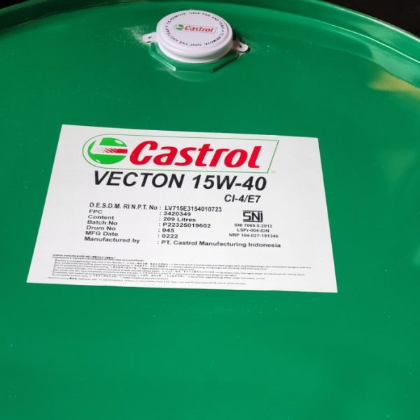 Castrol Vecton 15W-40 API CI-4/E7