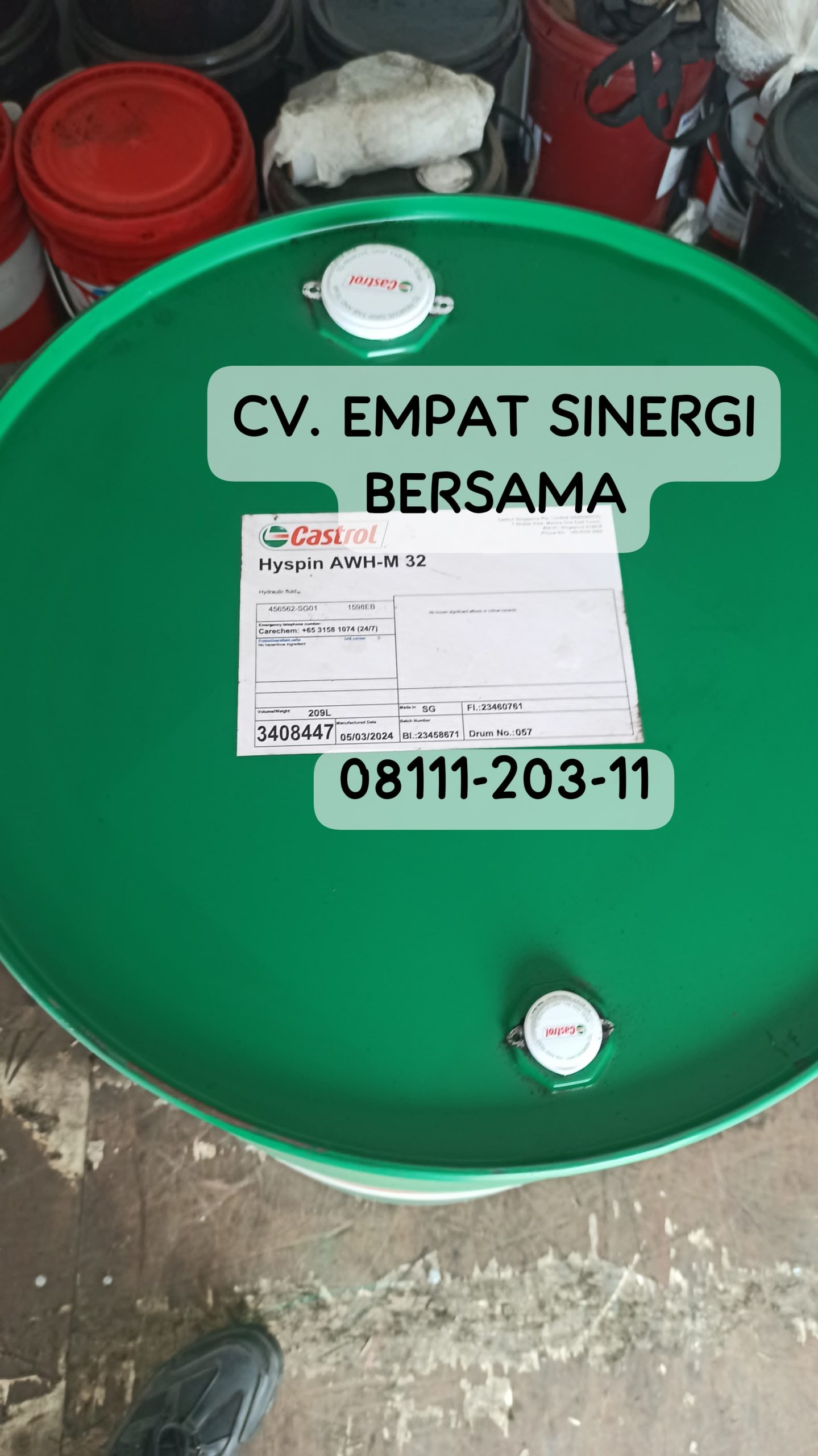 Castrol Hyspin AWH-M 32, 46, 68, 100