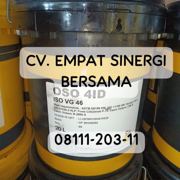 Eni Oso 4ID 46, Hydraulic Oil, Drum/208 Lt