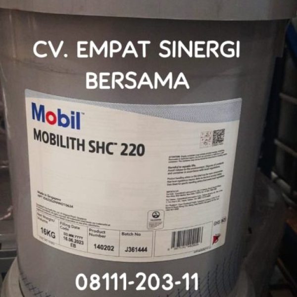 Mobilith SHC 220 NLGI 2, Synthetic Lithium Complex Grease