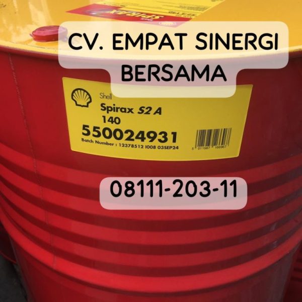 Shell Spirax S2 A 140 API GL-5, Drum/209 Lt