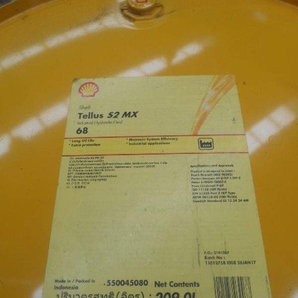 Shell Tellus S2 MX 68 Hydraulic Oil