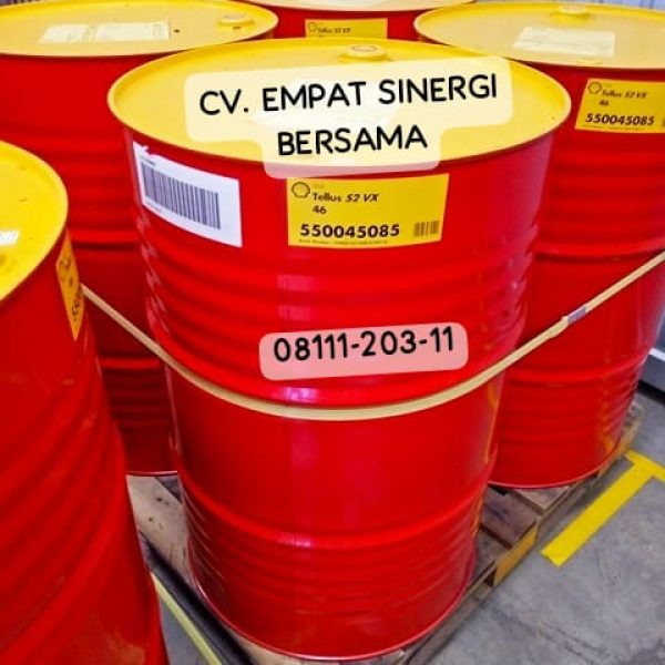 Shell Tellus S2 VX 46, HVI Hydraulic Oil Zinc Free, Drum/209 Lt