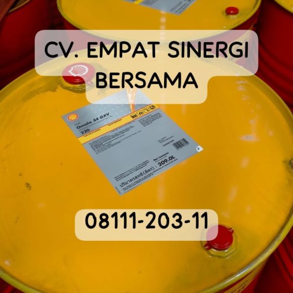 Shell Omala S4 GXV 220, Synthetic PAO Gearbox Oil