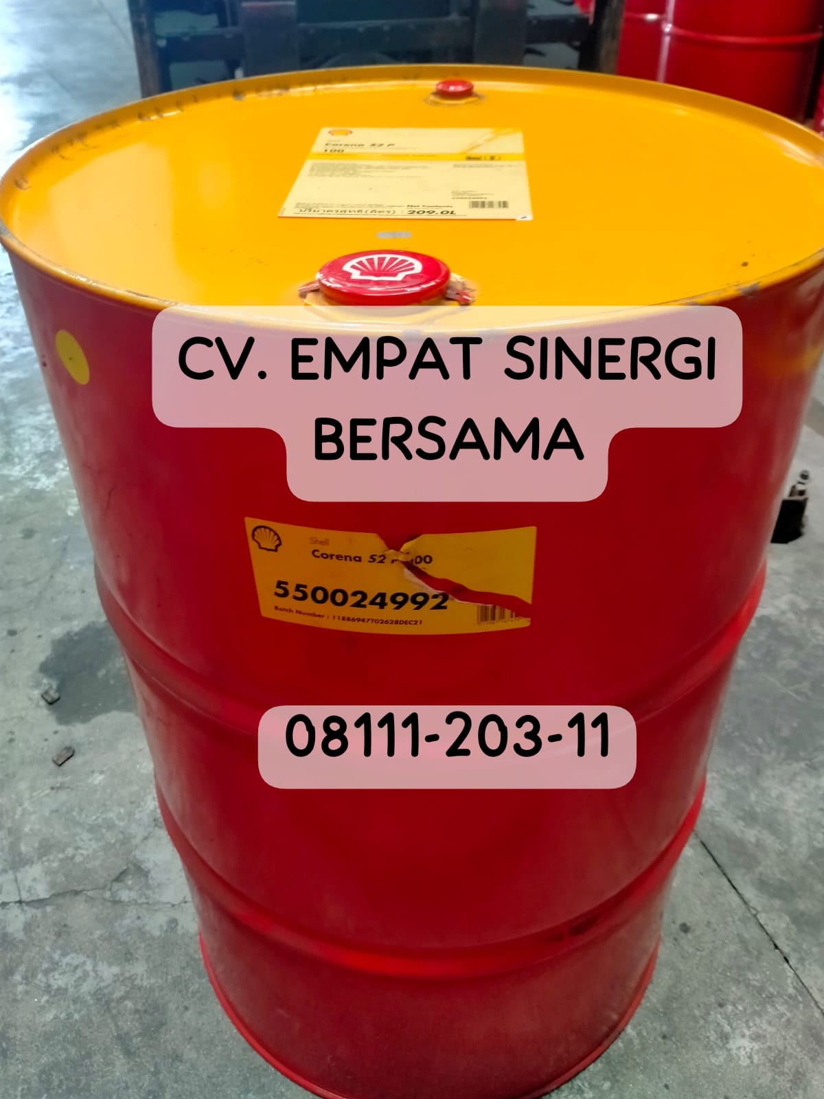 Shell Corena S2 P 100, Piston Compressor / Vacuum Pump Oil