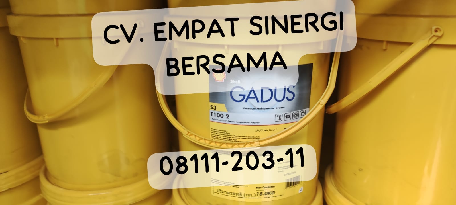 Shell Gadus S3 T100 2, Pail/18 Kg - Gambar 2