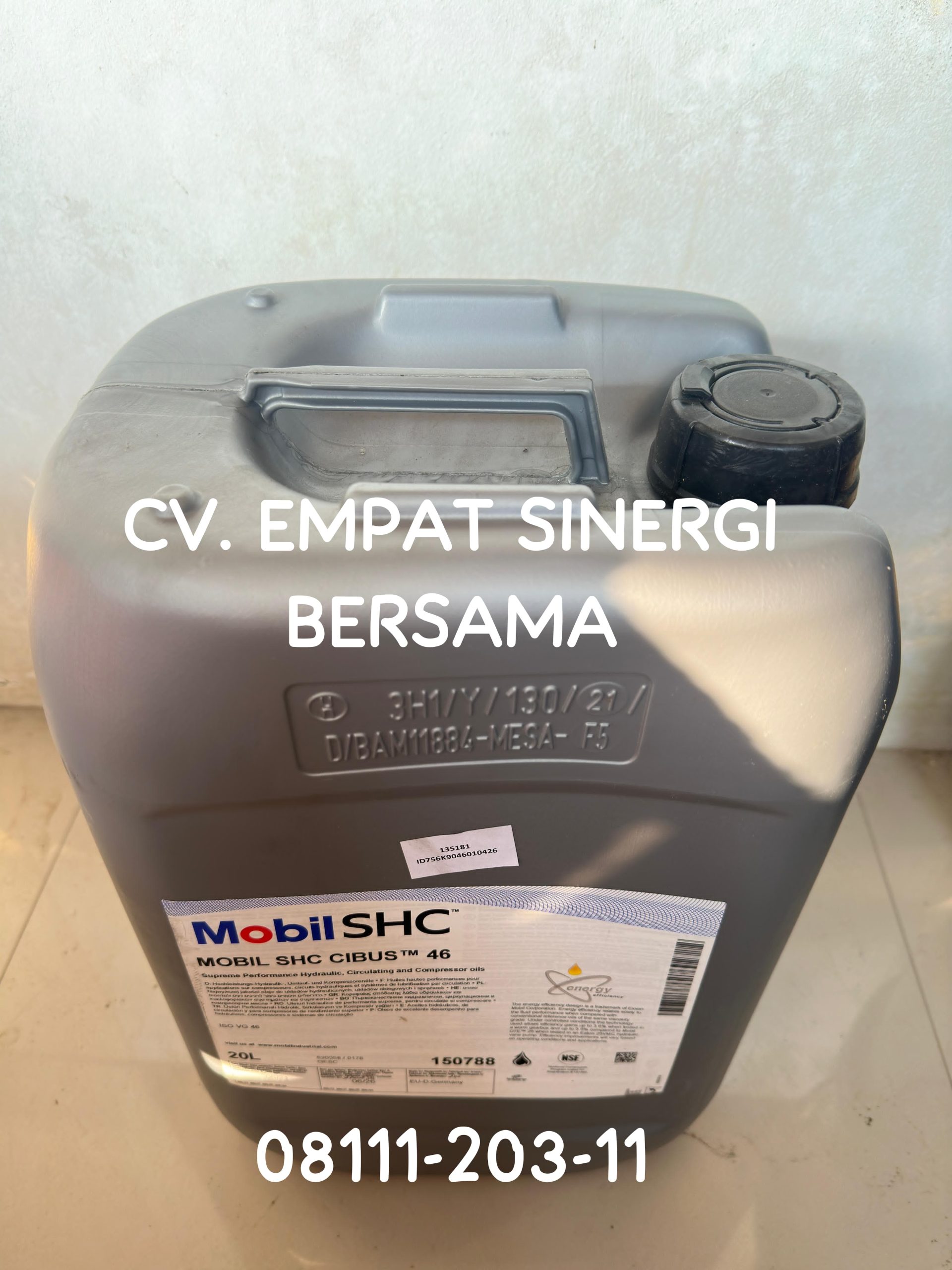 Mobil SHC Cibus 46 Food Grade Oil - Gambar 2