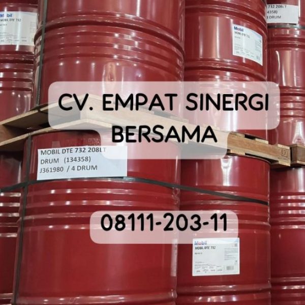 Mobil DTE 732 iso vg 32, Premium Turbine Oil, Drum/208 Lt