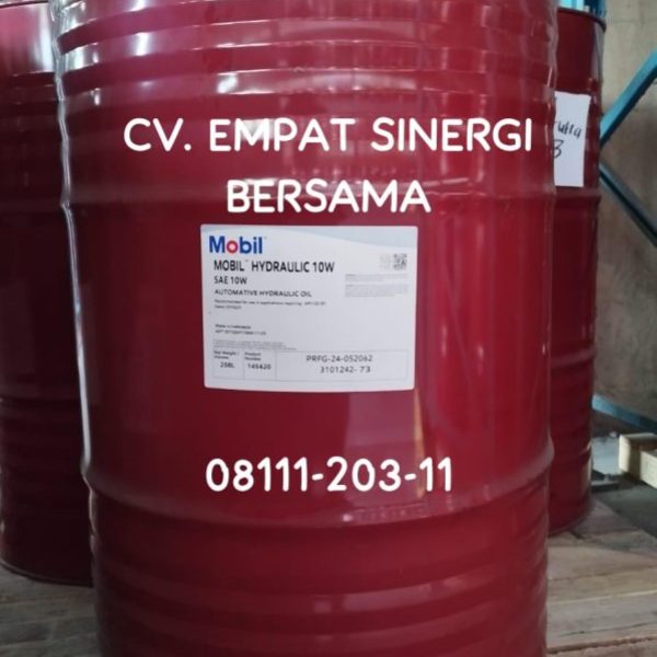 Mobil Hydraulic 10W sae 10W, Drum/208 Lt